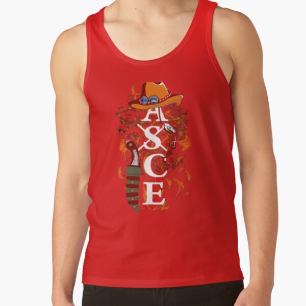Portgas D Ace Fire Fist Tank Top - Image 4