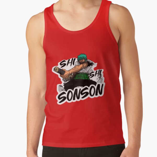 Zoro Three Sword Style Santoryu Attack Tank Top - Image 4