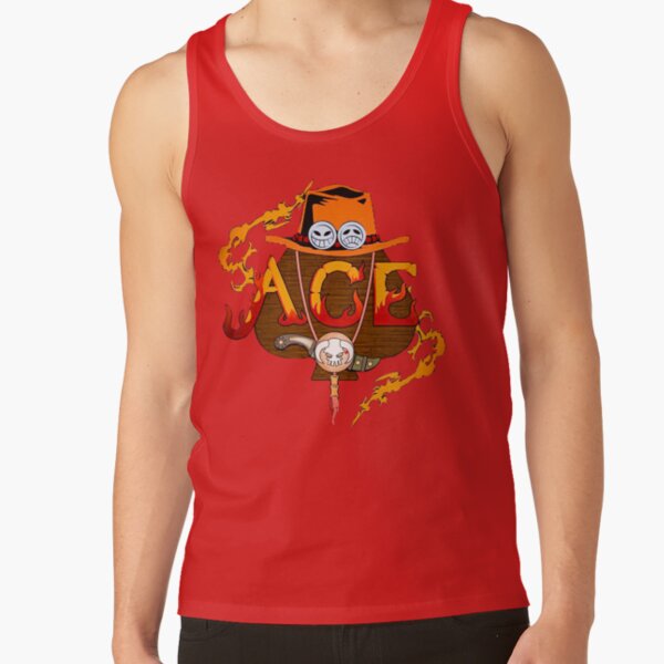 Portgas D Ace Signature Tank Top - Image 4