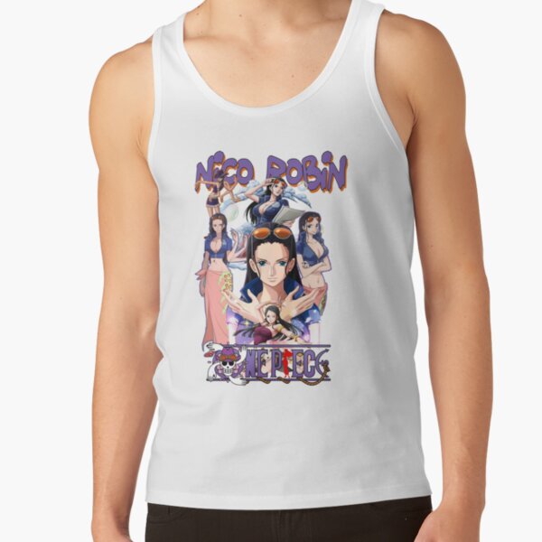 Nico Robin Straw Hat Pirates Archaeologist Tank Top - Image 2