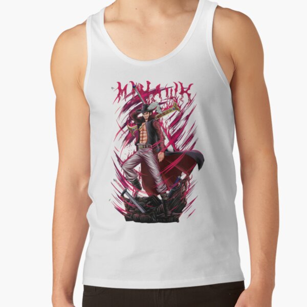 One Piece Mihawk Strongest Swordsman Tank Top - Image 2