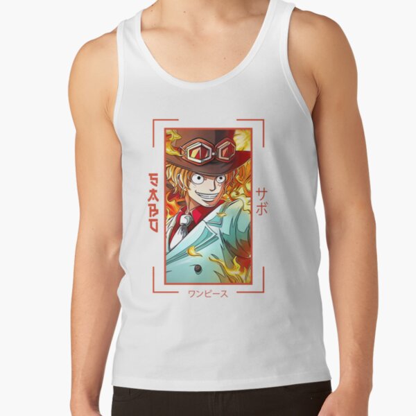 Sabo Blonde Hair One Piece Tank Top - Image 2