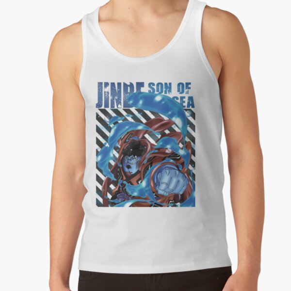 One Piece Son Of The Sea Jinbe Tank Top - Image 2
