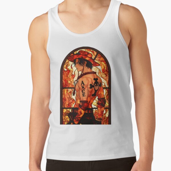 Stained Glass Fire Fist Tank Top - Image 2