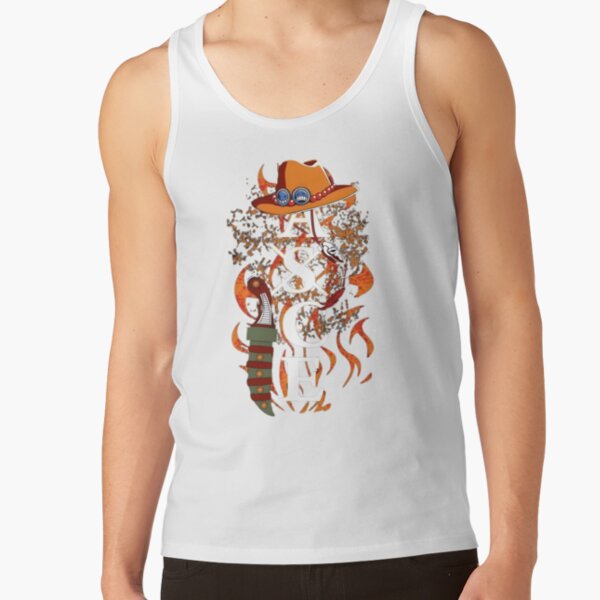 Portgas D Ace Fire Fist Tank Top - Image 2