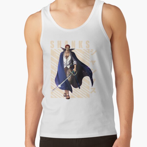 One Piece Shanks Character Tank Top - Image 2
