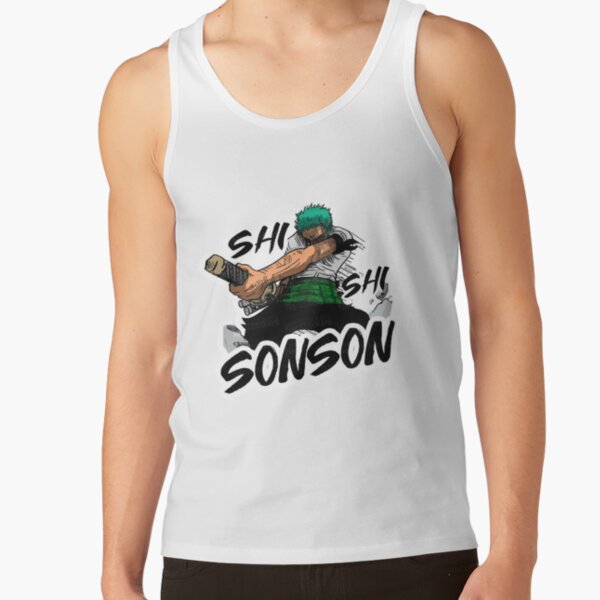 Zoro Three Sword Style Santoryu Attack Tank Top