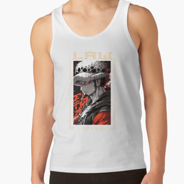 Trafalgar Law Vintage Tank Top - Image 2