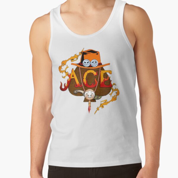 Portgas D Ace Signature Tank Top - Image 2