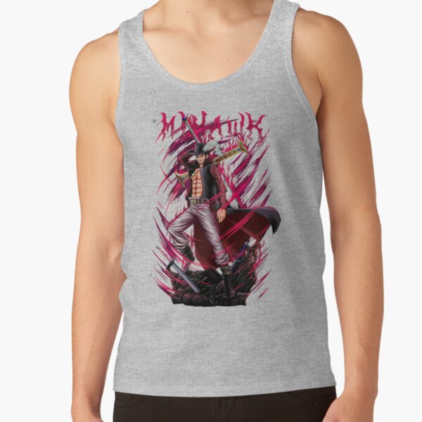 One Piece Mihawk Strongest Swordsman Tank Top - Image 3