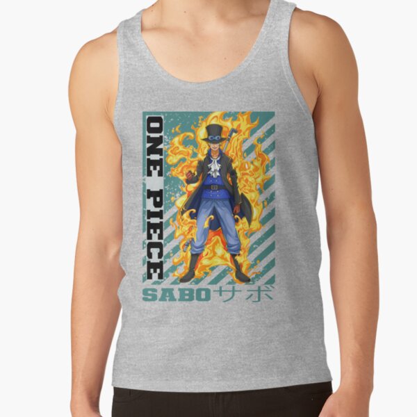 Sabo Luffy’s Brother One Piece Tank Top - Image 3
