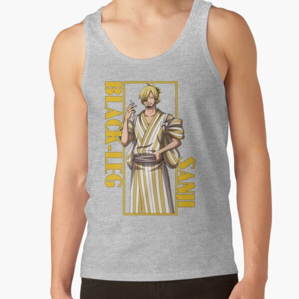 Sanji Diable Jambe One Piece Tank Top - Image 3