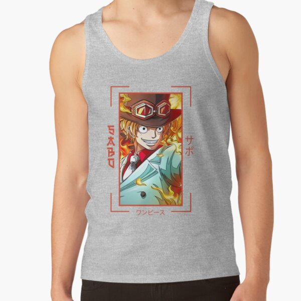Sabo Blonde Hair One Piece Tank Top - Image 4