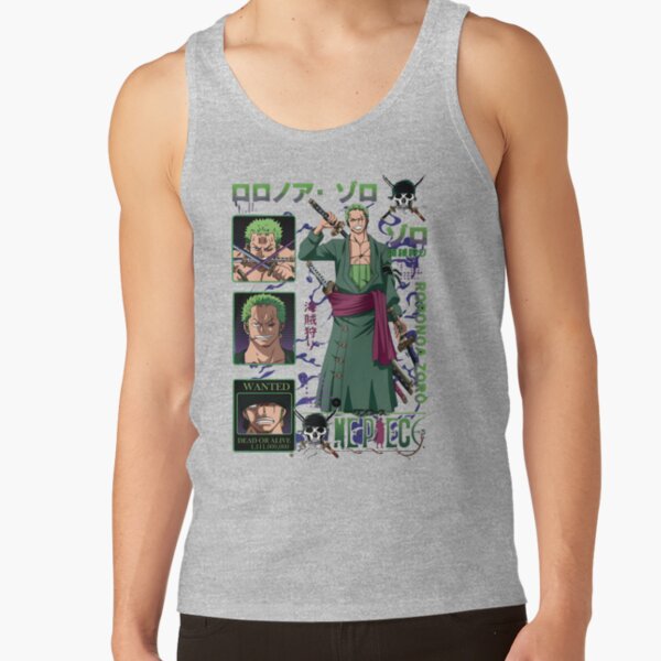 Roronoa Zoro Anime Character Tank Top - Image 3