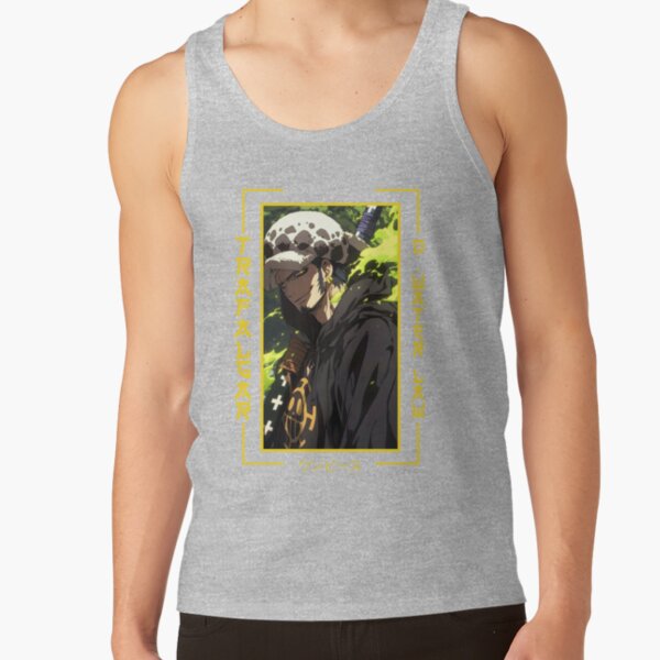 Trafalgar Law One Piece Character Tank Top - Image 3