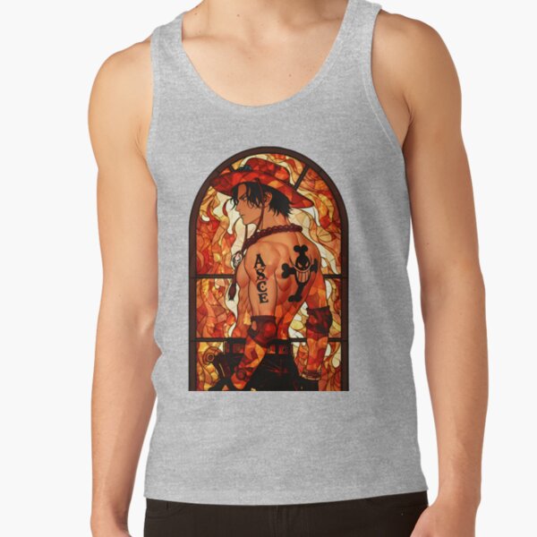 Stained Glass Fire Fist Tank Top - Image 4