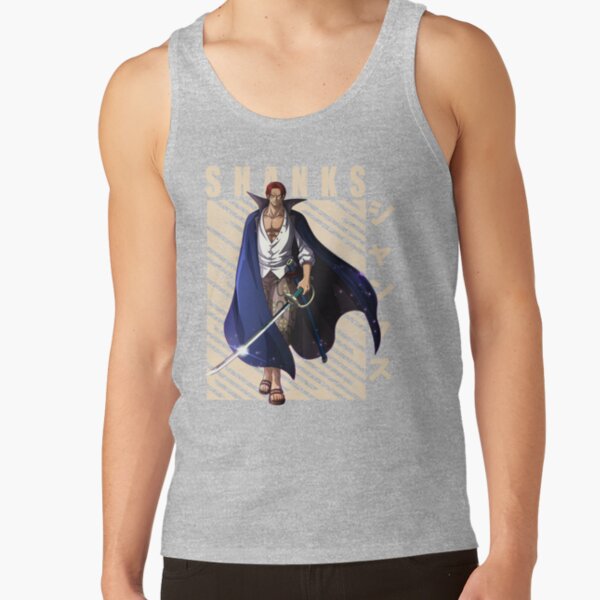 One Piece Shanks Character Tank Top - Image 3