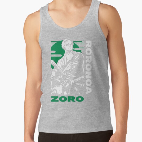 Roronoa Zoro Art Tank Top - Image 3