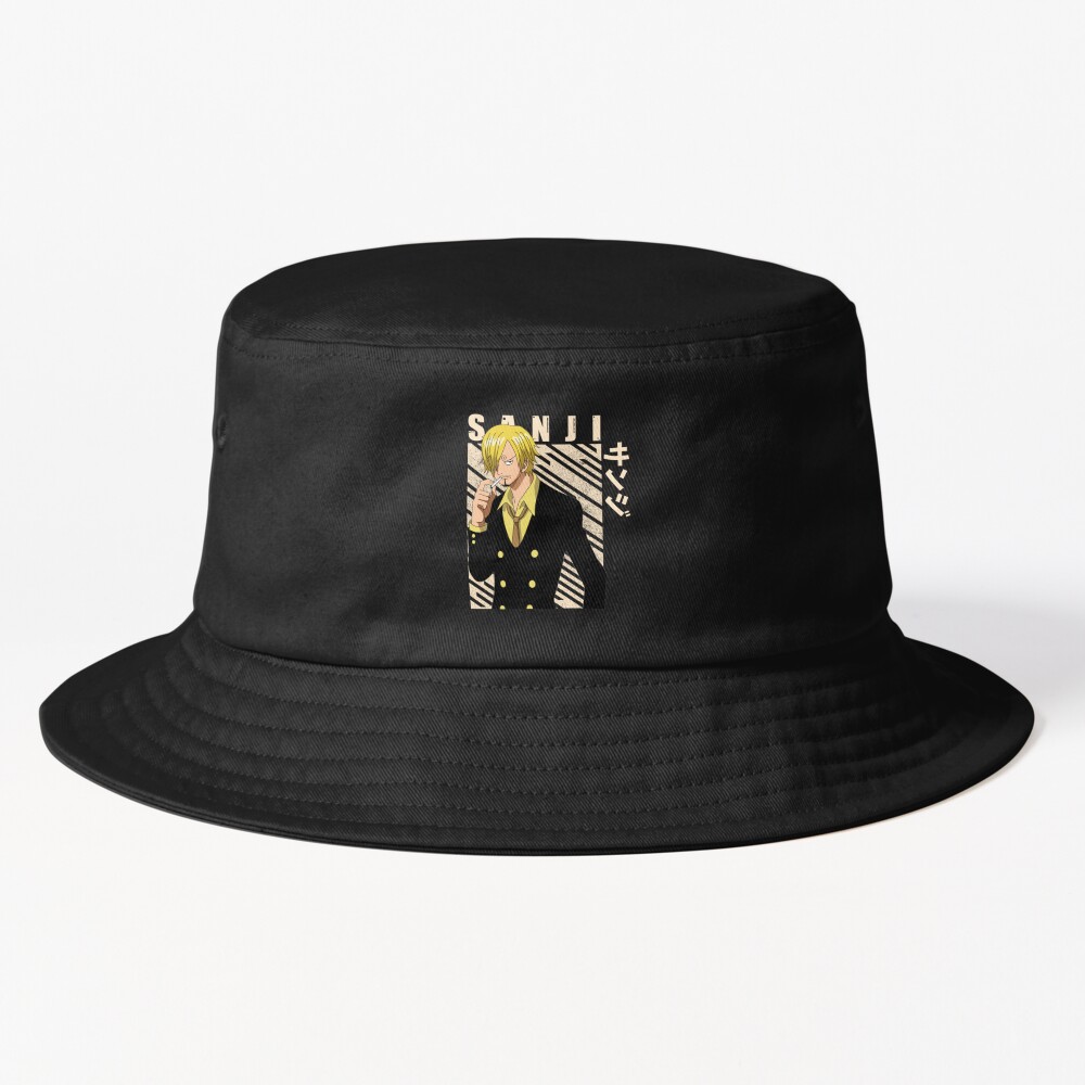 Hot One Piece Sanji Curly Eyebrow Bucket Hat