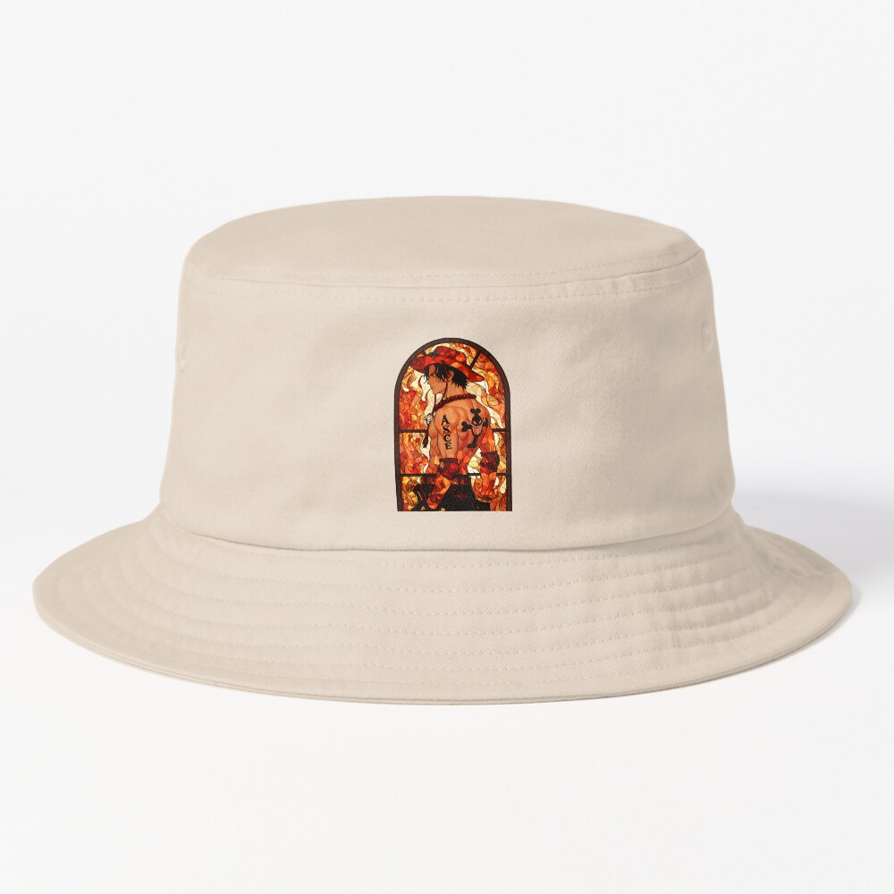 Stained Glass Fire Fist Bucket Hat