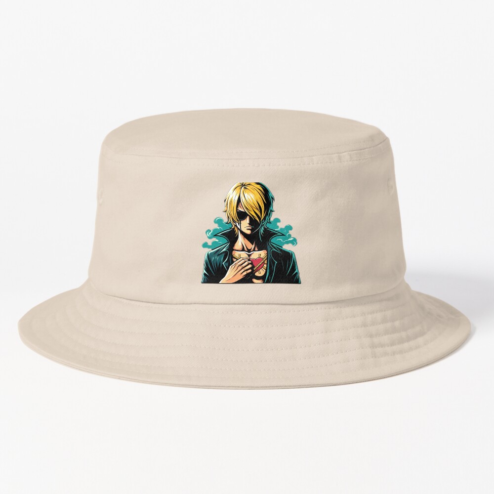 One Piece Sanji Curly Eyebrow Bucket Hat