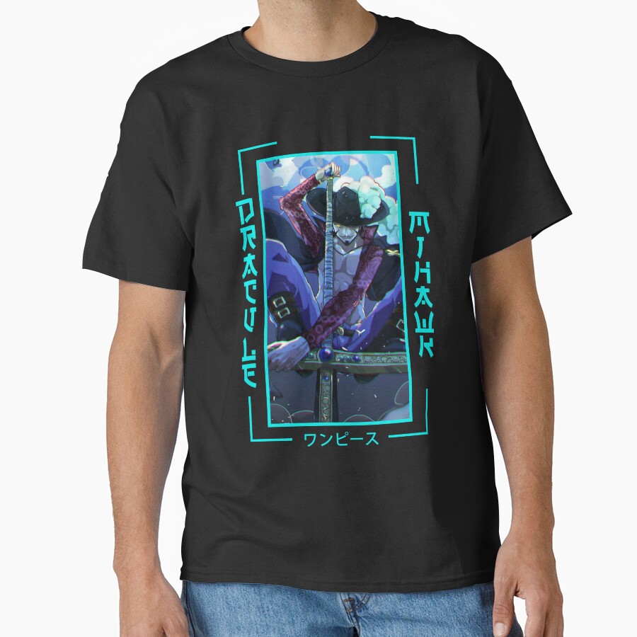 One Piece Dracule Mihawk T-shirt