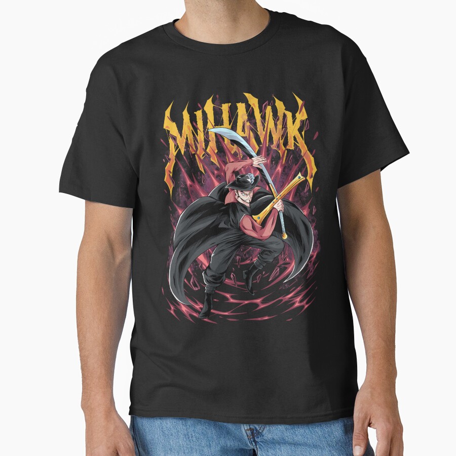 Master Of The Blade Dracule Mihawk T-shirt