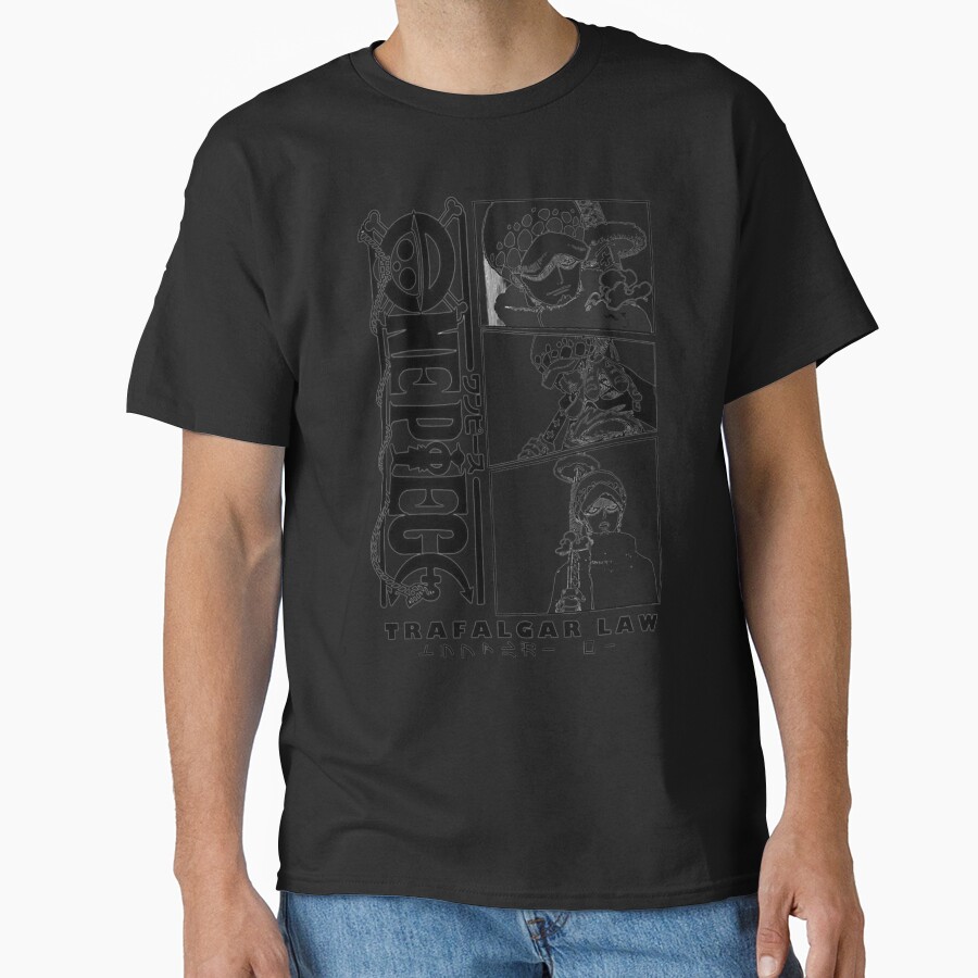 Trafalgar D Law OP Character T-shirt - Image 2