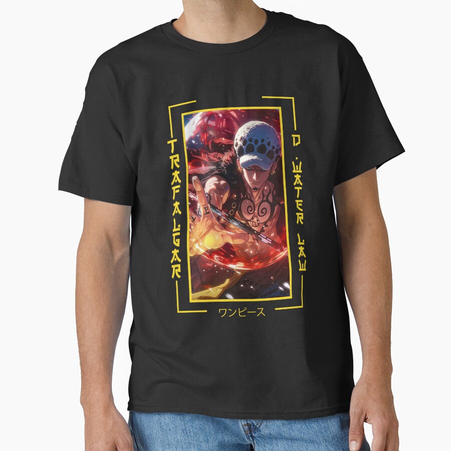 Trafalgar Law One Piece Anime T-shirt