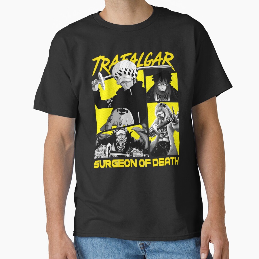 Trafalgar D Water Law Character T-shirt - Image 2