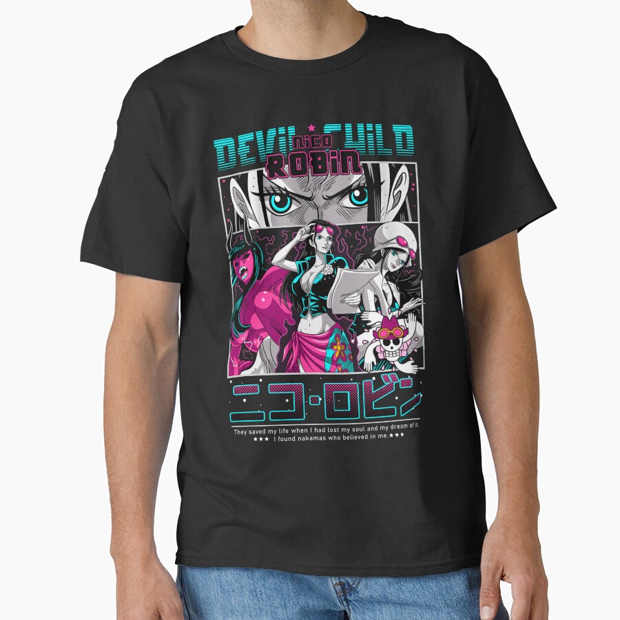 NIco Robin Demon Girl T-shirt