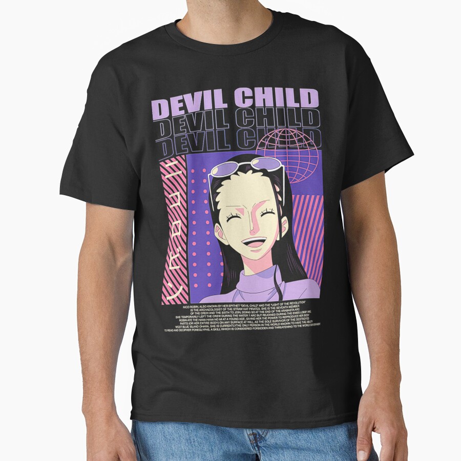 Nico Robin Anime Classic T Shirt