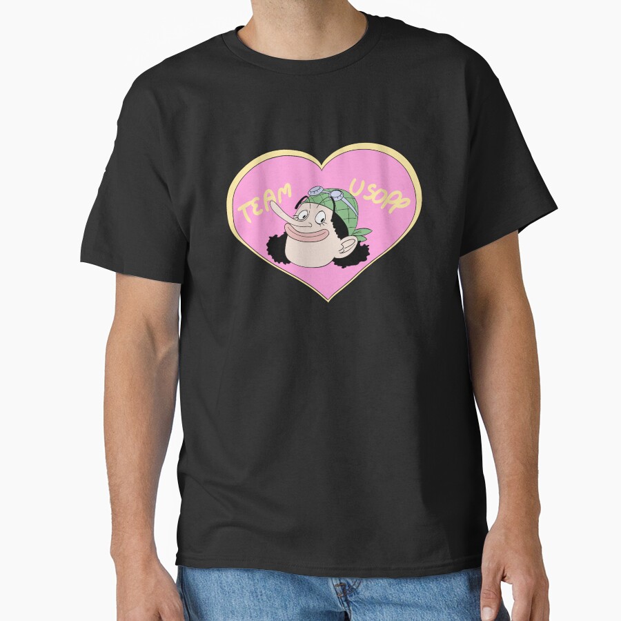 Team Usopp Love Anime T-shirt - Image 2