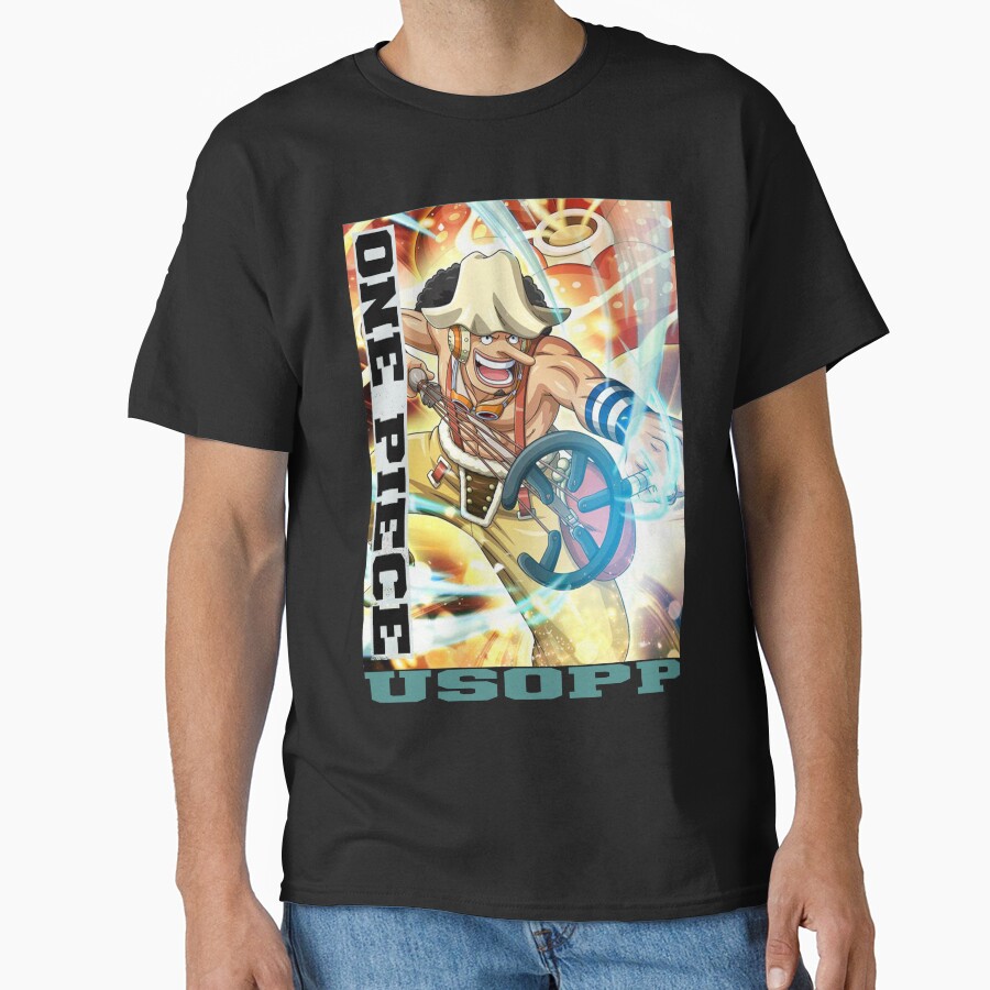 Usopp One Piece Anime T-shirt