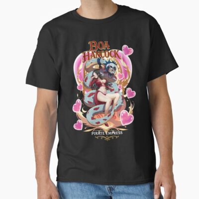 Boa Hancock With Her Snake T-shirt