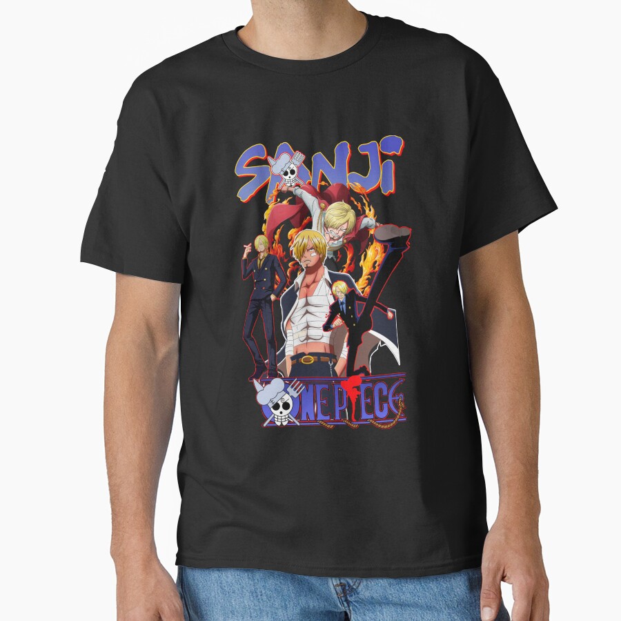 Sanji Manga Illustration T-shirt