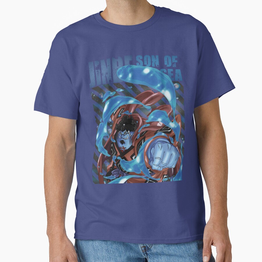 One Piece Son Of The Sea Jinbe T-shirt - Image 4