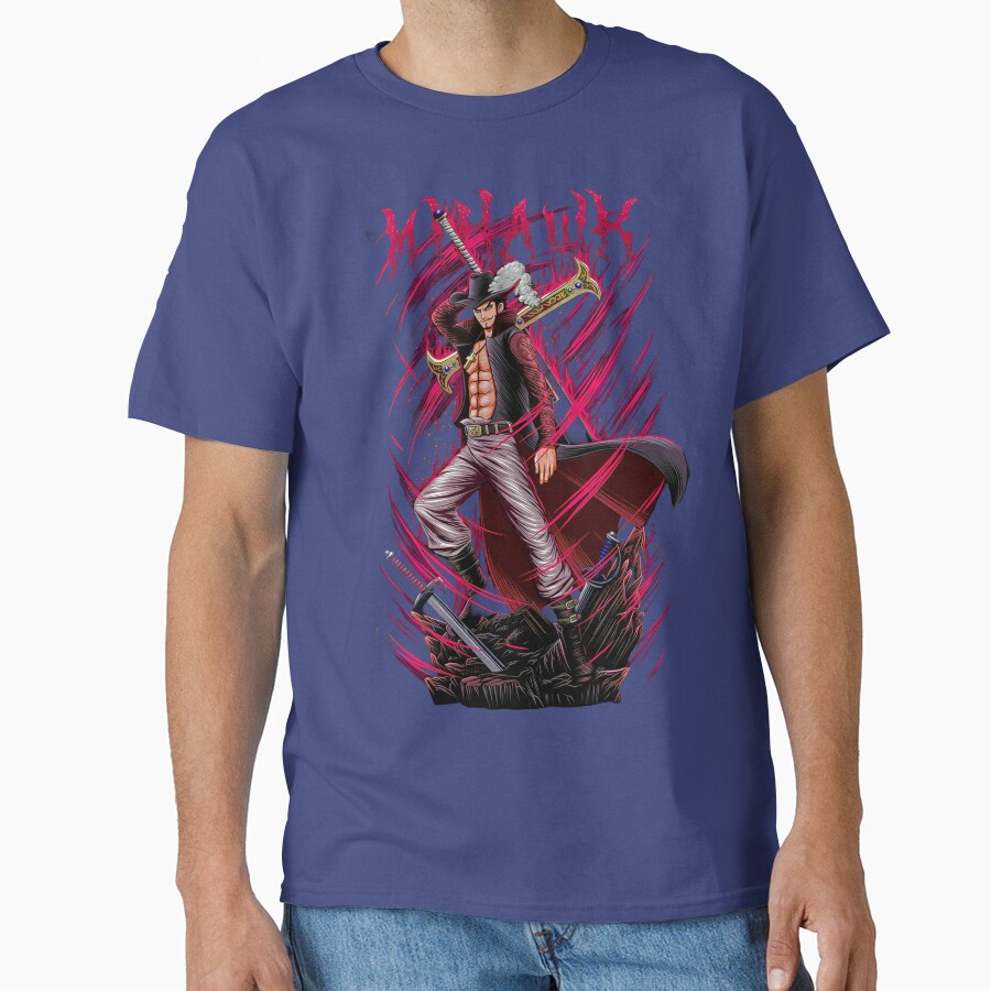 Hot One Piece Mihawk T-shirt - Image 4
