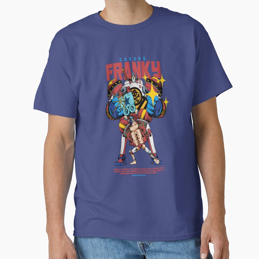 Cyborg Franky One Piece T-shirt - Image 4