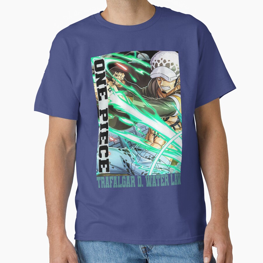 Trafalgar Law Character Anime T-shirt - Image 4