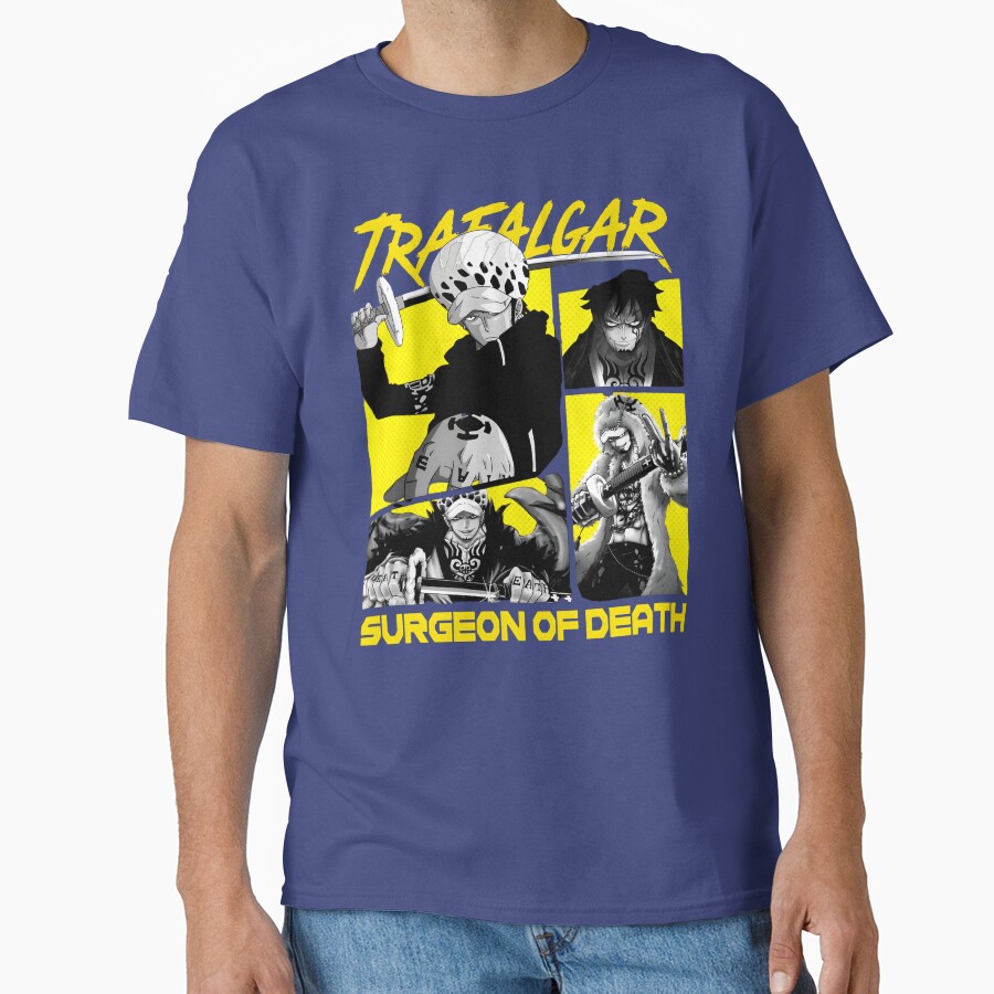 Trafalgar D Water Law Character T-shirt - Image 4