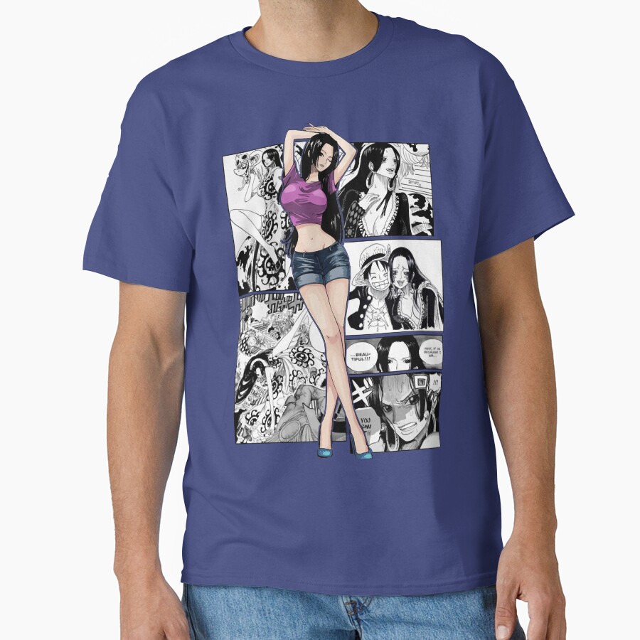 Boa Hancock One Piece T-shirt - Image 4