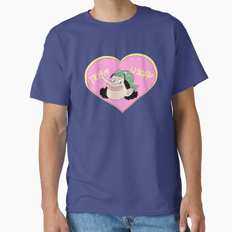 Team Usopp Love Anime T-shirt - Image 4