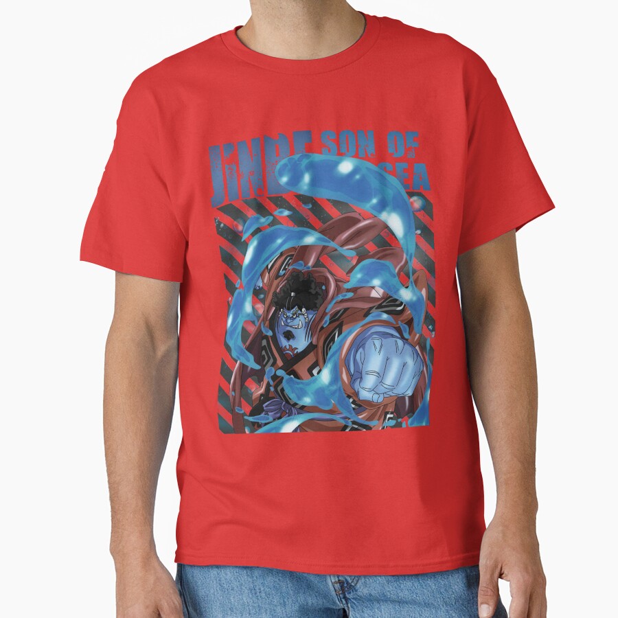One Piece Son Of The Sea Jinbe T-shirt - Image 5