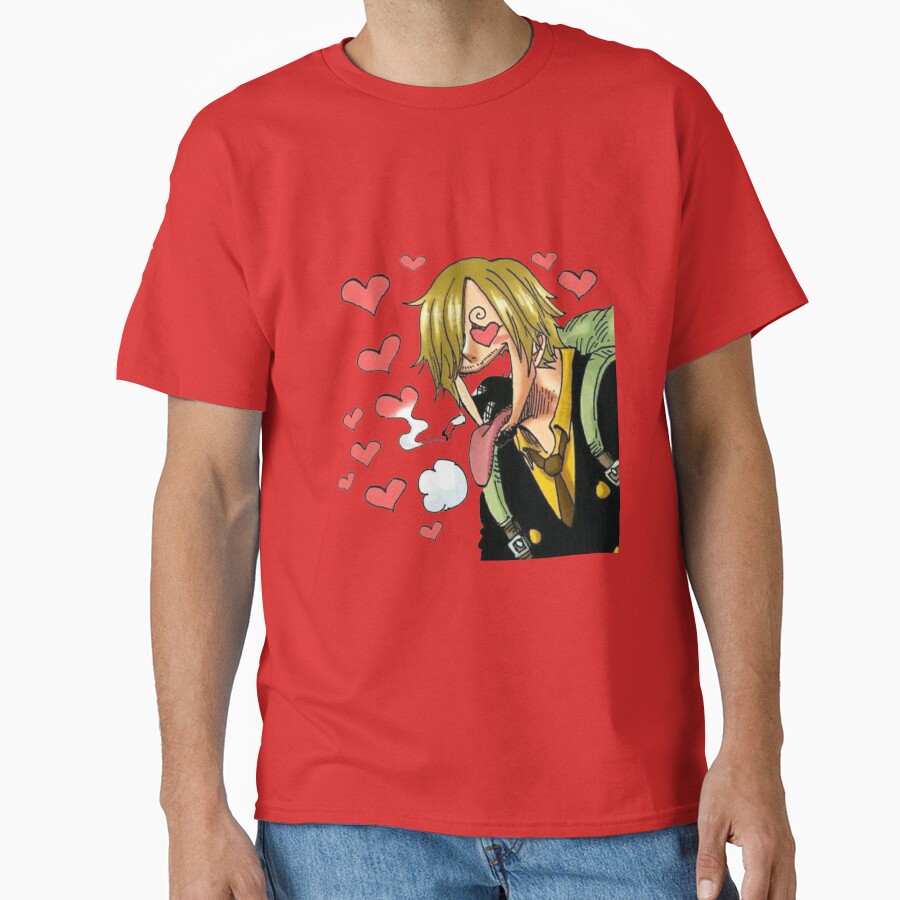 Vinsmoke Sanji Love Expression T-shirt - Image 5