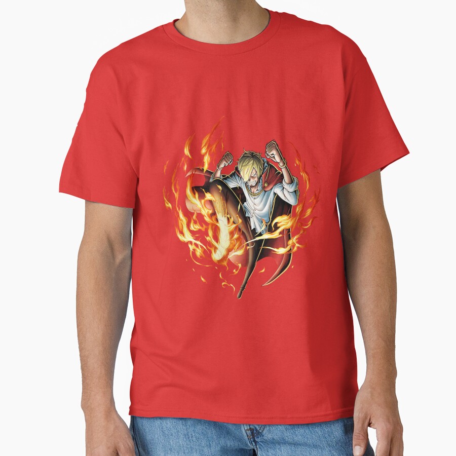 Sanji Strong Fighter One Piece T-shirt - Image 5