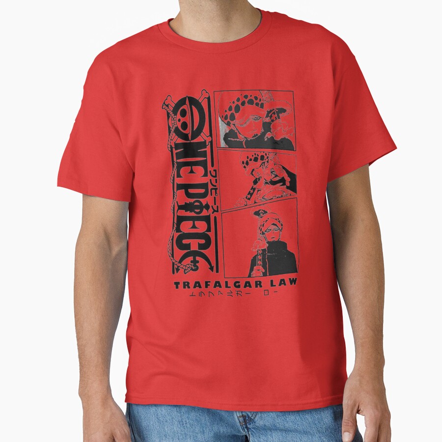 Trafalgar D Law OP Character T-shirt - Image 5