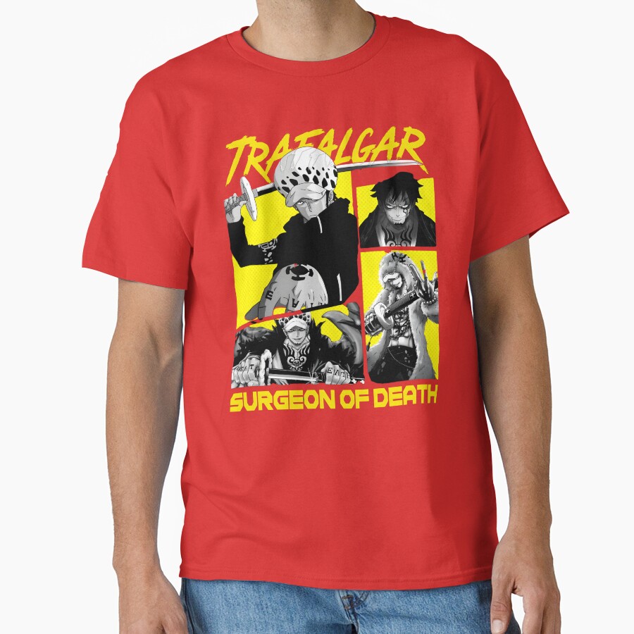 Trafalgar D Water Law Character T-shirt - Image 5