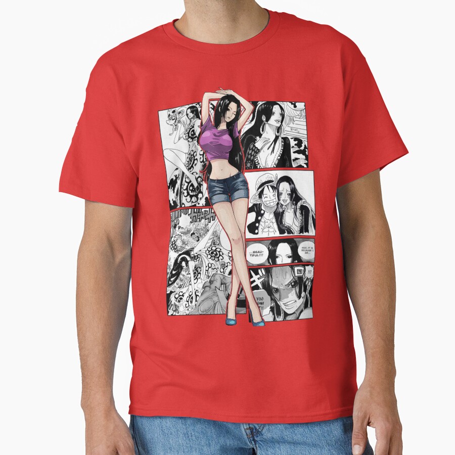 Boa Hancock One Piece T-shirt - Image 5