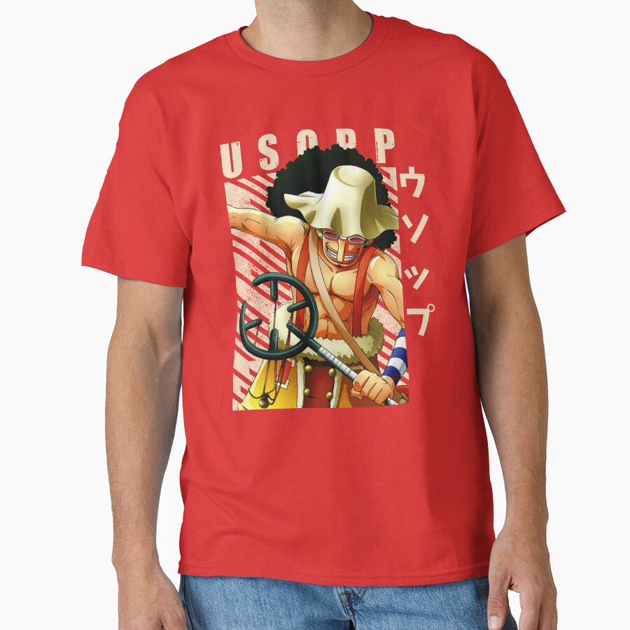 One Piece Usopp T-shirt - Image 5